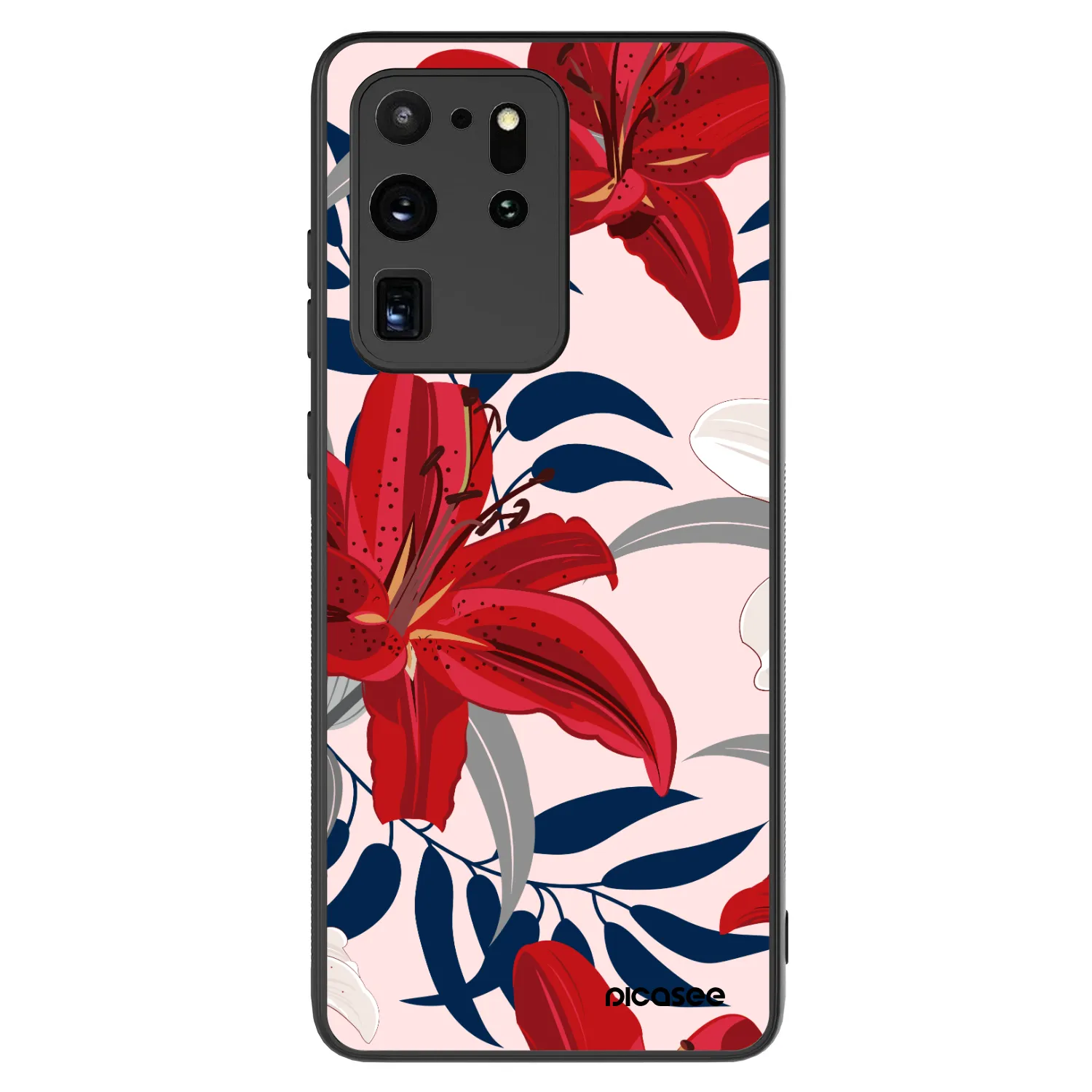 Picasee ULTIMATE CASE pro Samsung Galaxy S20 Ultra 5G G988F - Red Lily
