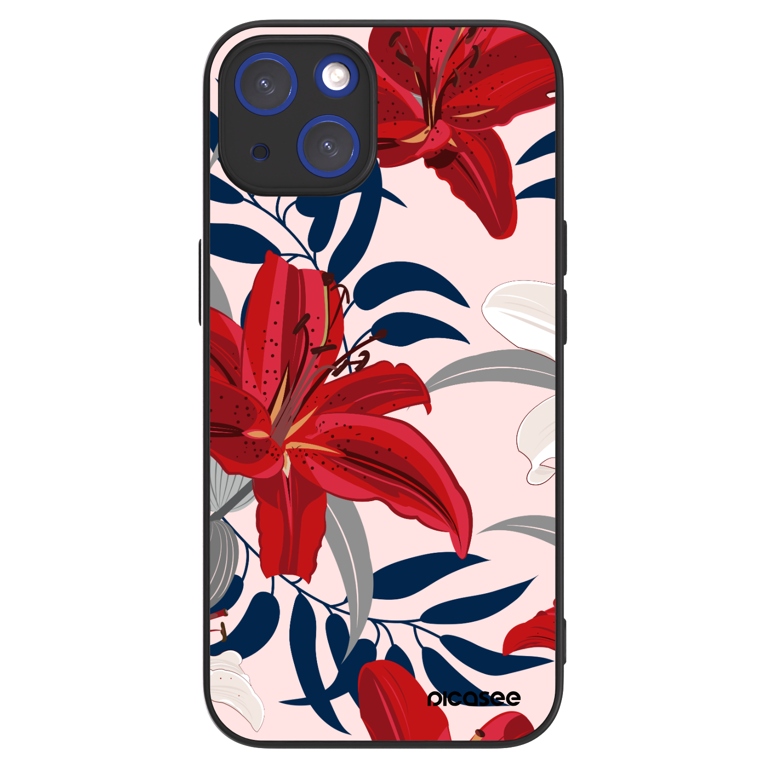 Picasee ULTIMATE CASE pro Apple iPhone 14 - Red Lily