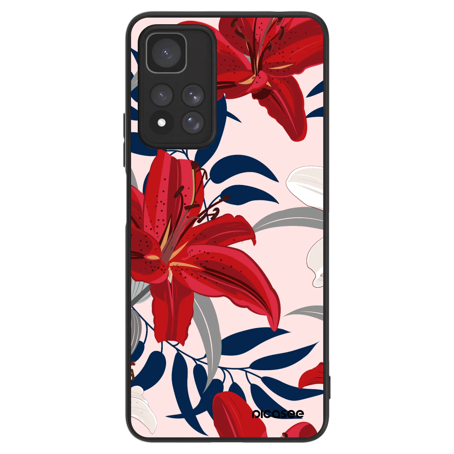 Picasee ULTIMATE CASE pro Xiaomi Redmi Note 11 Pro+ 5G - Red Lily