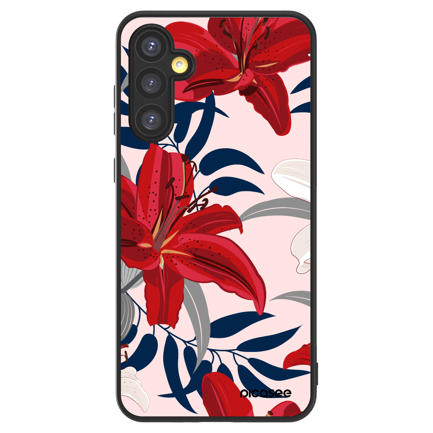 Picasee ULTIMATE CASE pro Samsung Galaxy A34 5G A346B - Red Lily