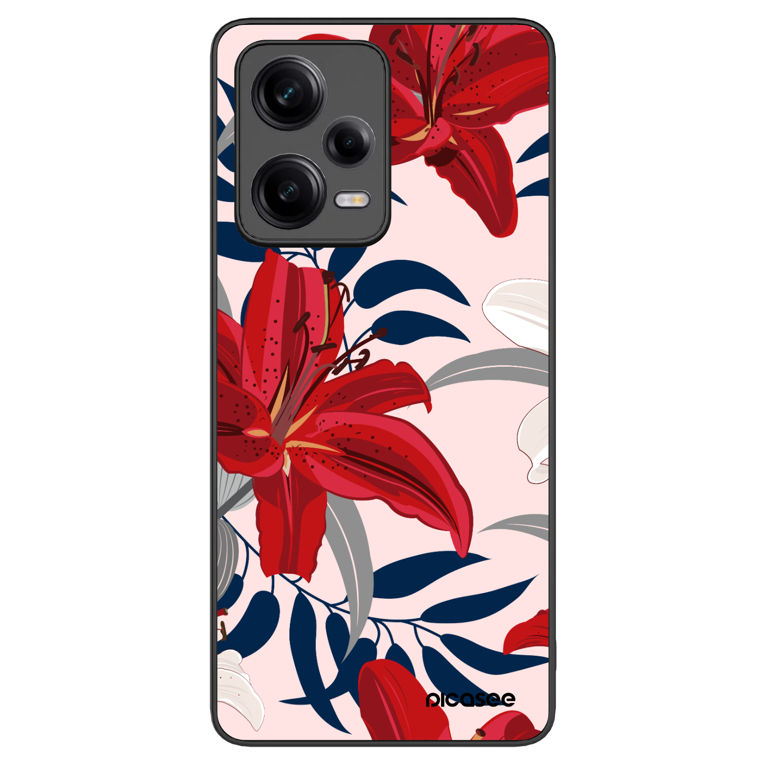 Picasee ULTIMATE CASE pro Xiaomi Redmi Note 12 Pro+ 5G - Red Lily