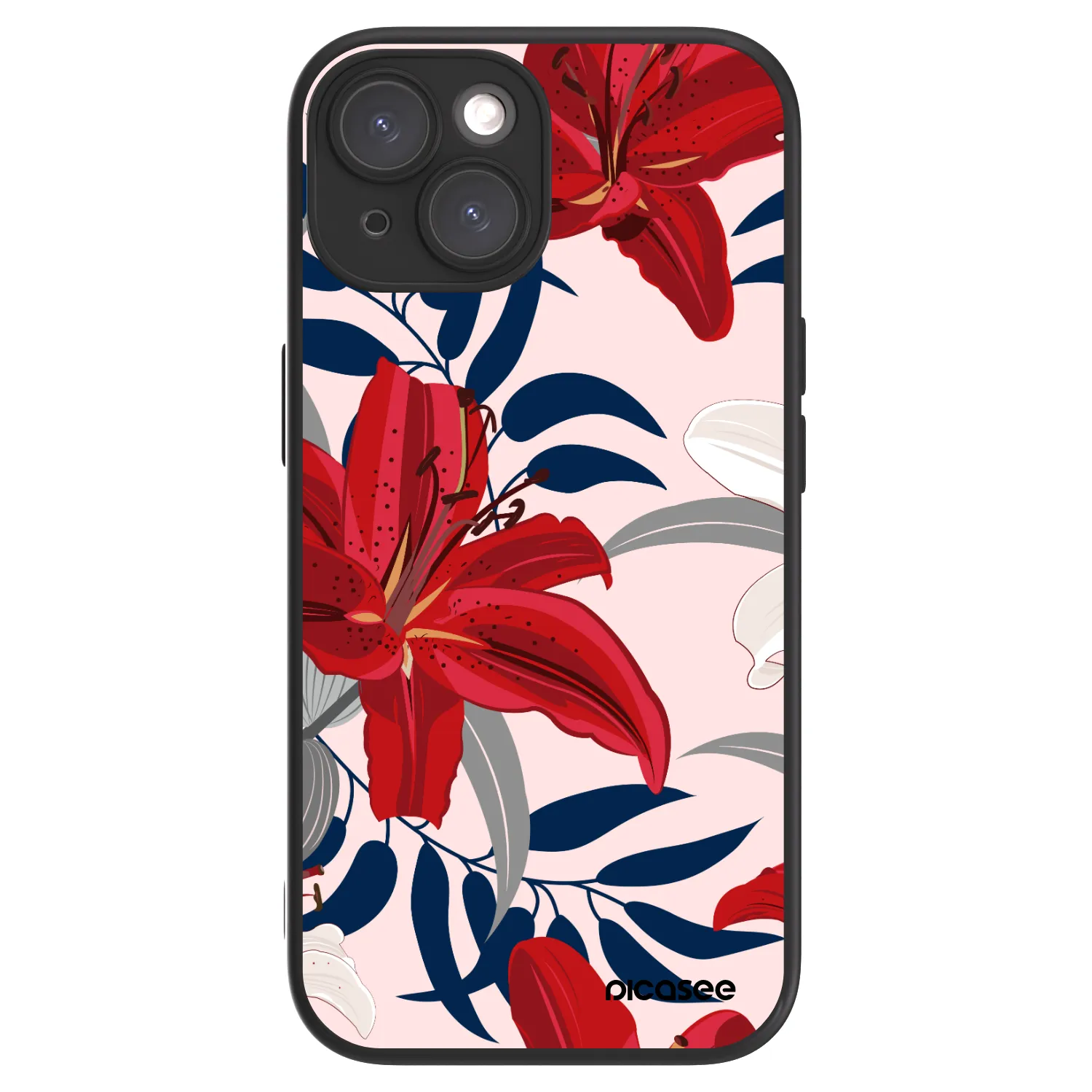 ULTIMATE CASE MagSafe pro Apple iPhone 15 - Red Lily