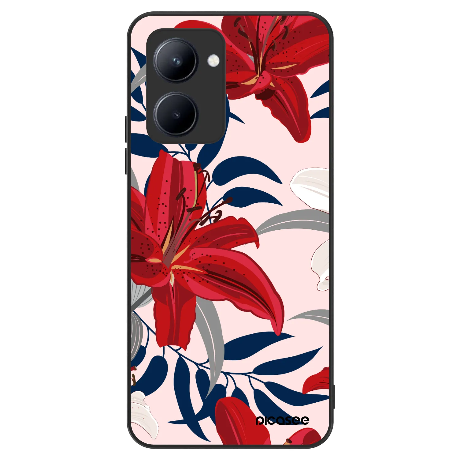 Picasee ULTIMATE CASE pro Realme C33 (2023) - Red Lily