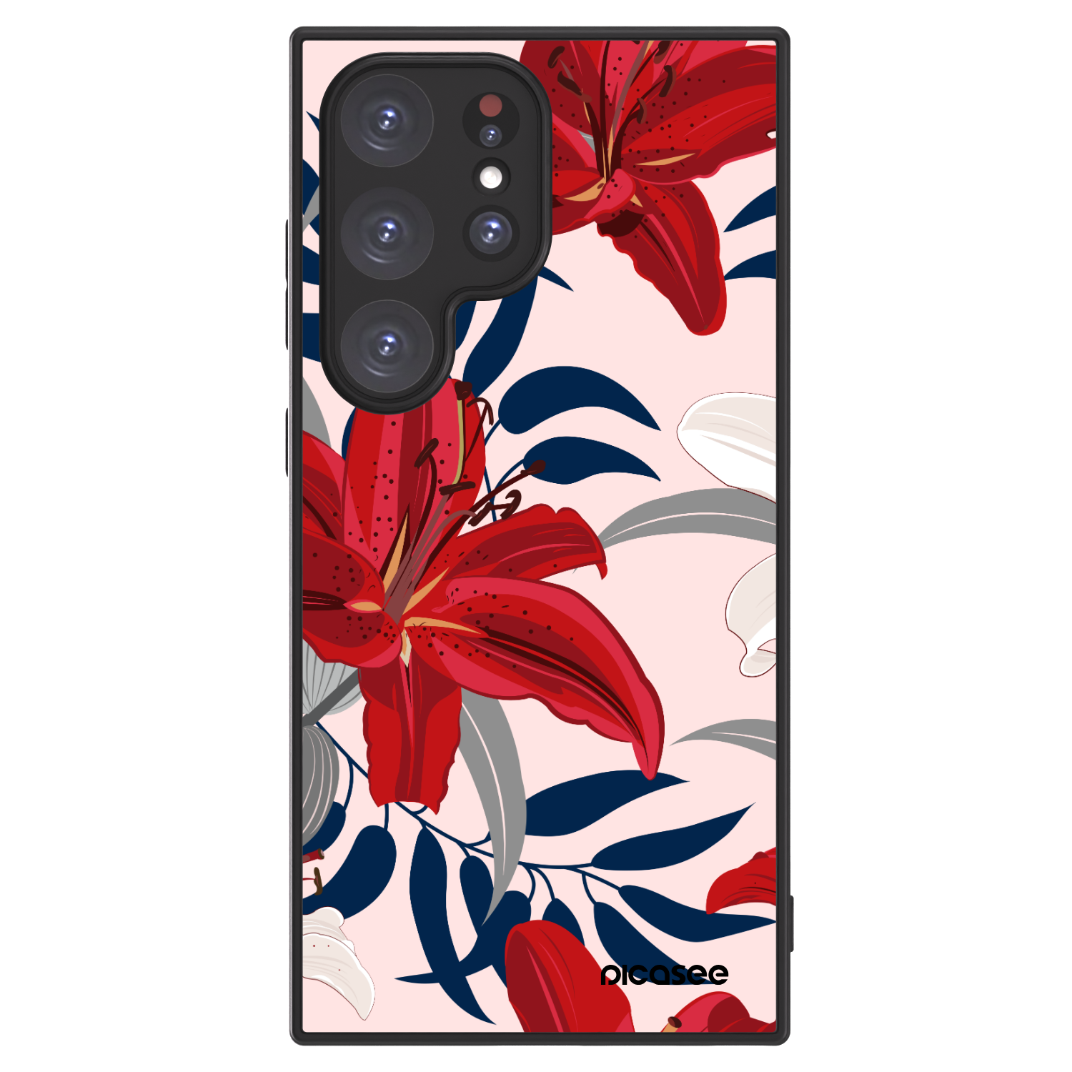 ULTIMATE CASE pro Samsung Galaxy S24 Ultra S928B 5G - Red Lily