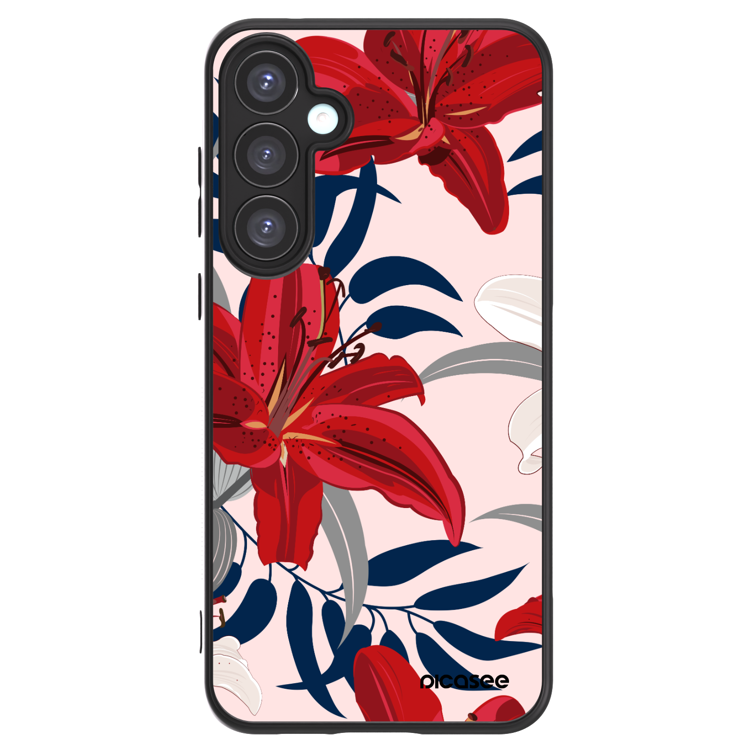 Picasee ULTIMATE CASE pro Samsung Galaxy A55 5G A556B - Red Lily