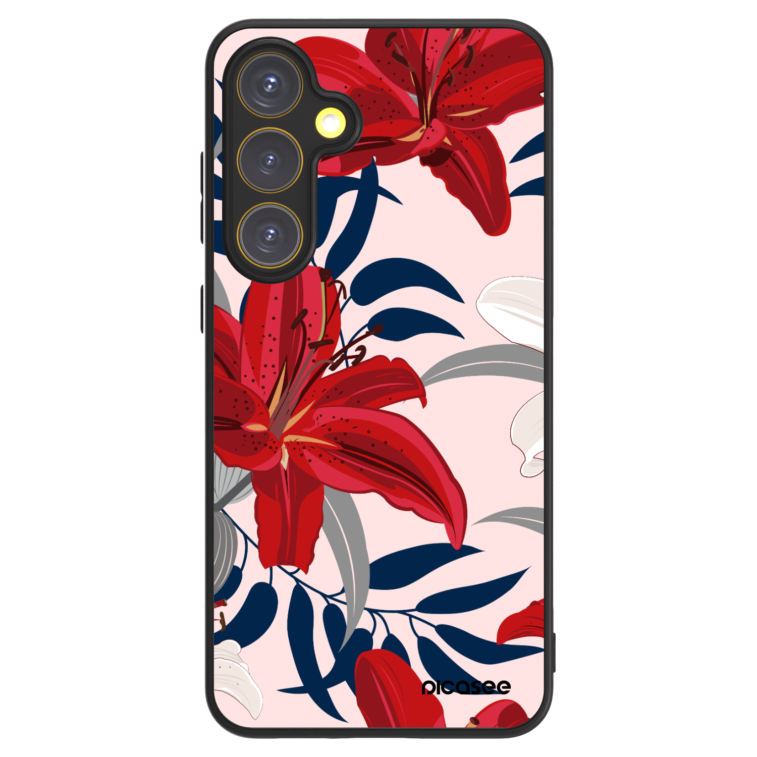 Picasee ULTIMATE CASE pro Samsung Galaxy S24 FE S721B - Red Lily