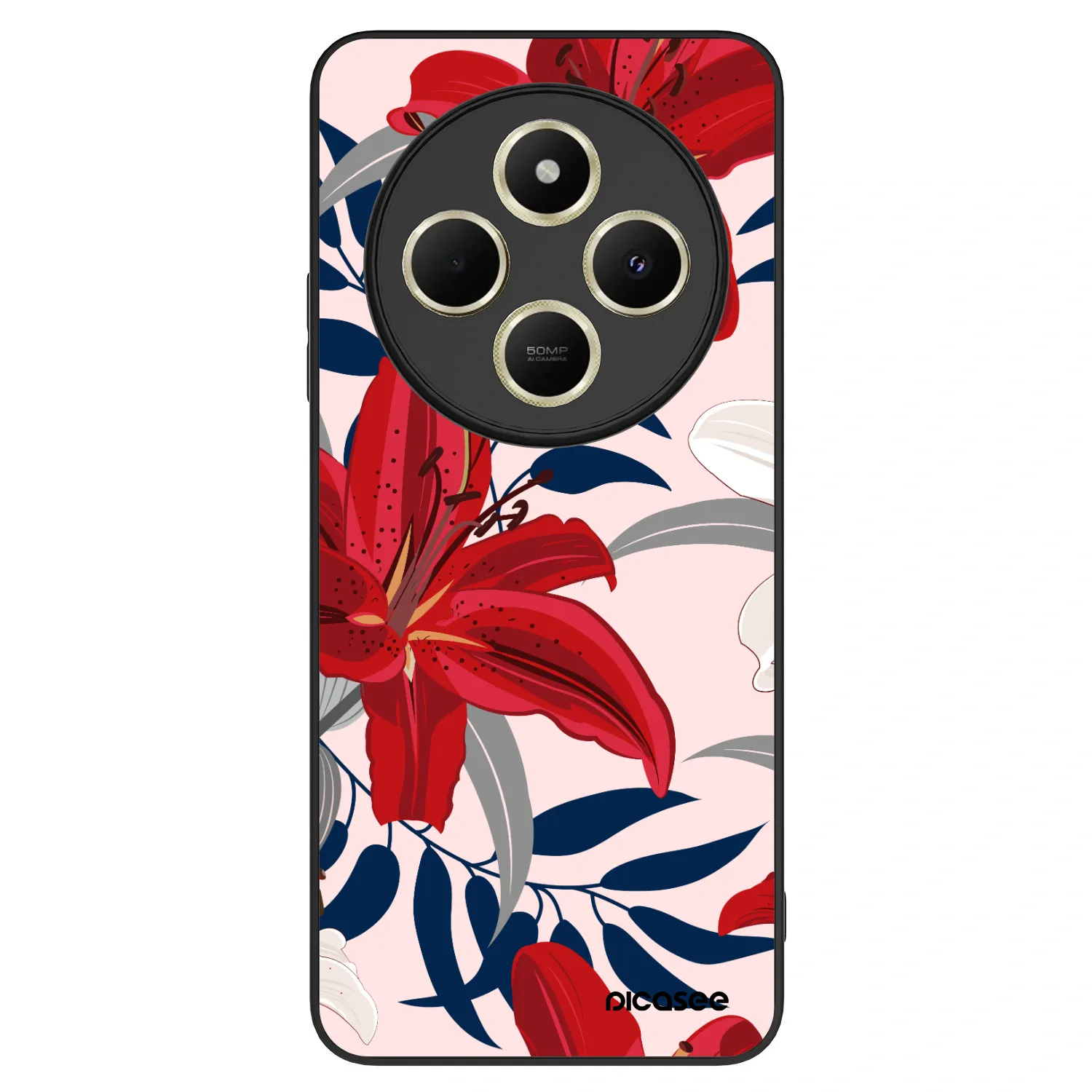Picasee ULTIMATE CASE pro Xiaomi Redmi 14C - Red Lily