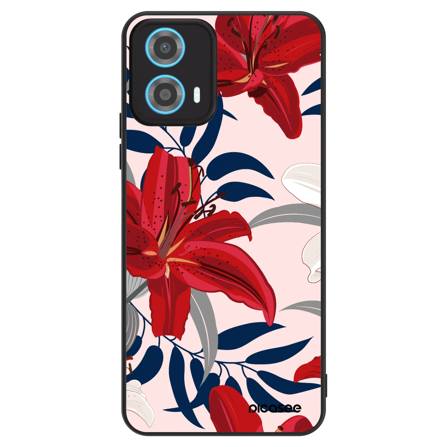 Picasee ULTIMATE CASE pro Motorola Moto G34 5G - Red Lily