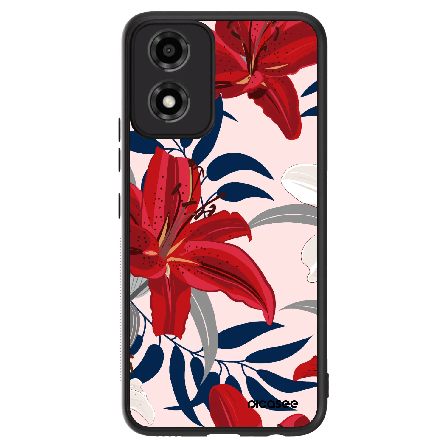 Picasee ULTIMATE CASE pro Motorola Moto E14 - Red Lily