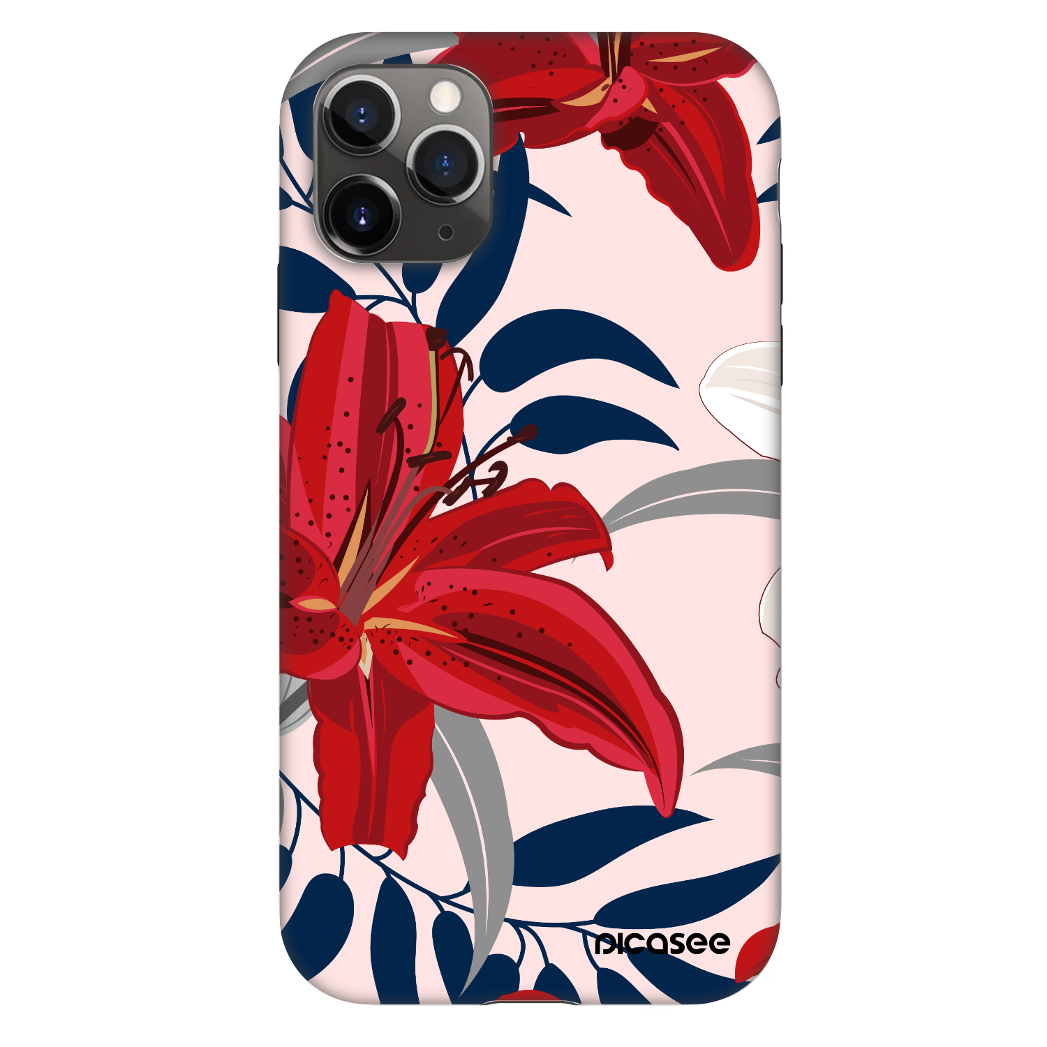 Picasee Fashion Case pre Apple iPhone 11 Pro - Red Lily