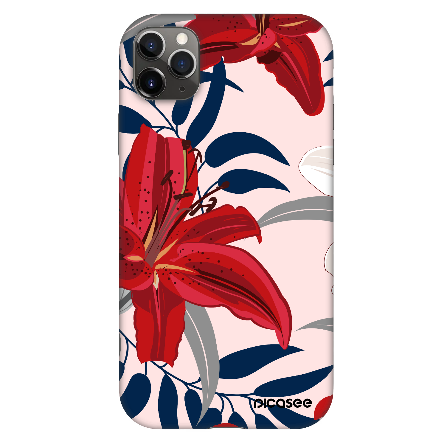 Picasee Fashion Case pre Apple iPhone 11 Pro Max - Red Lily