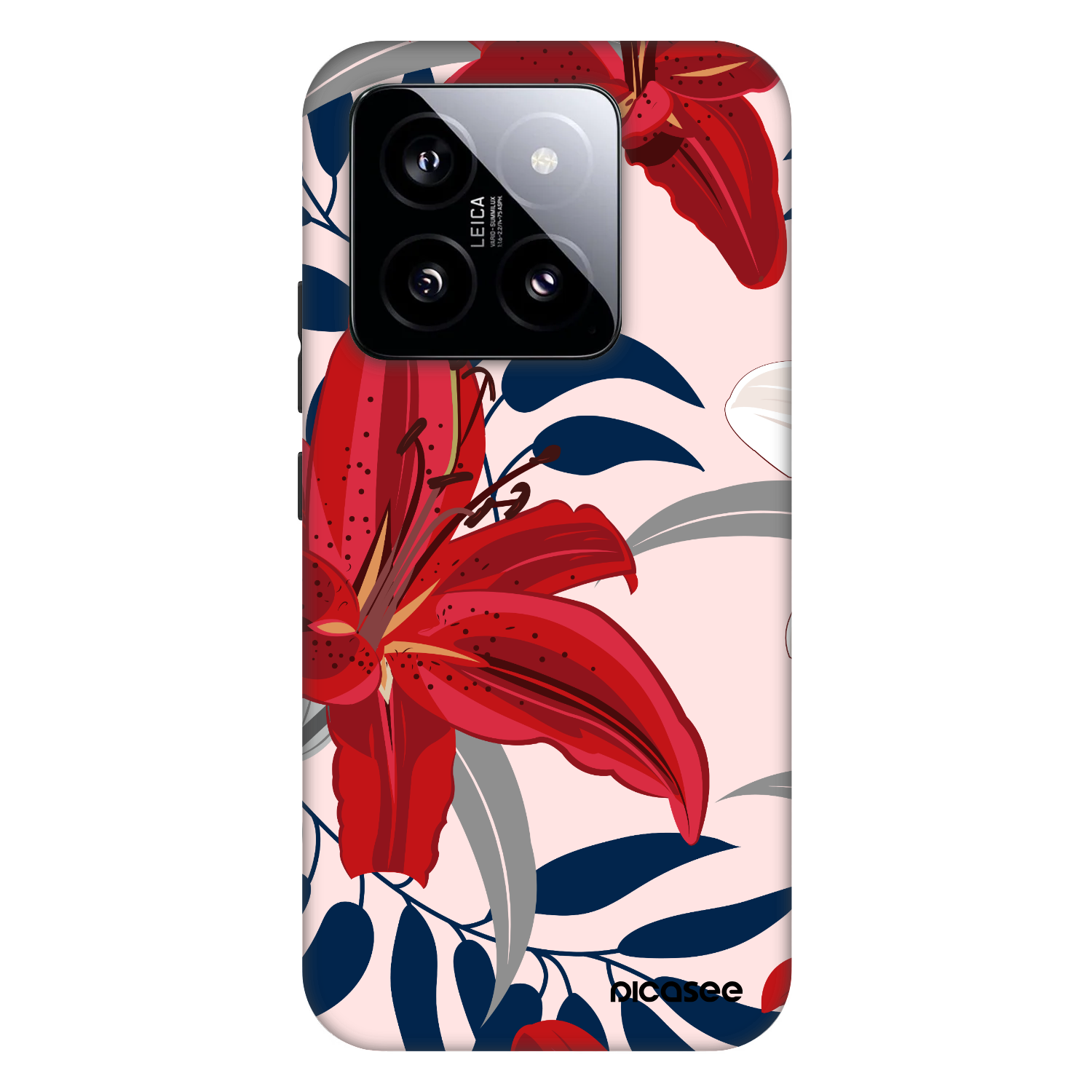 Picasee Fashion Case pre Xiaomi 14 - Red Lily