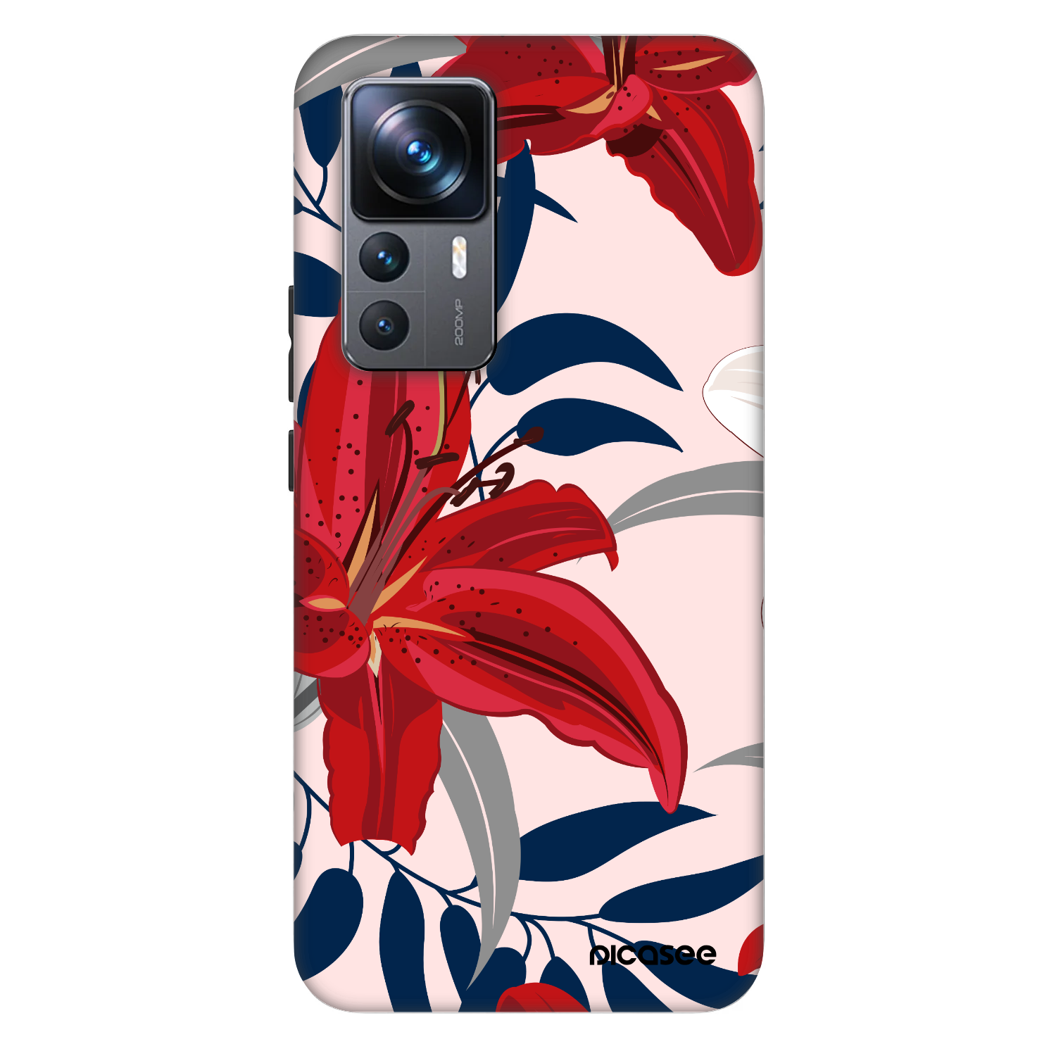 Picasee Fashion Case pre Xiaomi 12T Pro - Red Lily