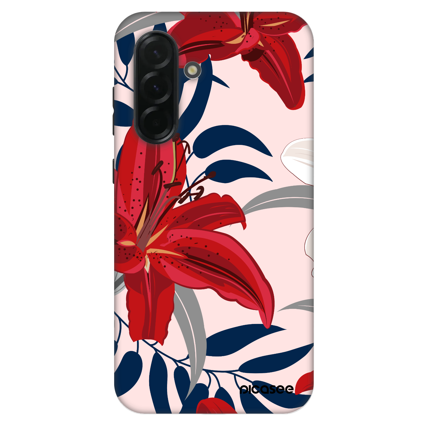 Picasee Fashion Case pre Samsung Galaxy A36 5G - Red Lily