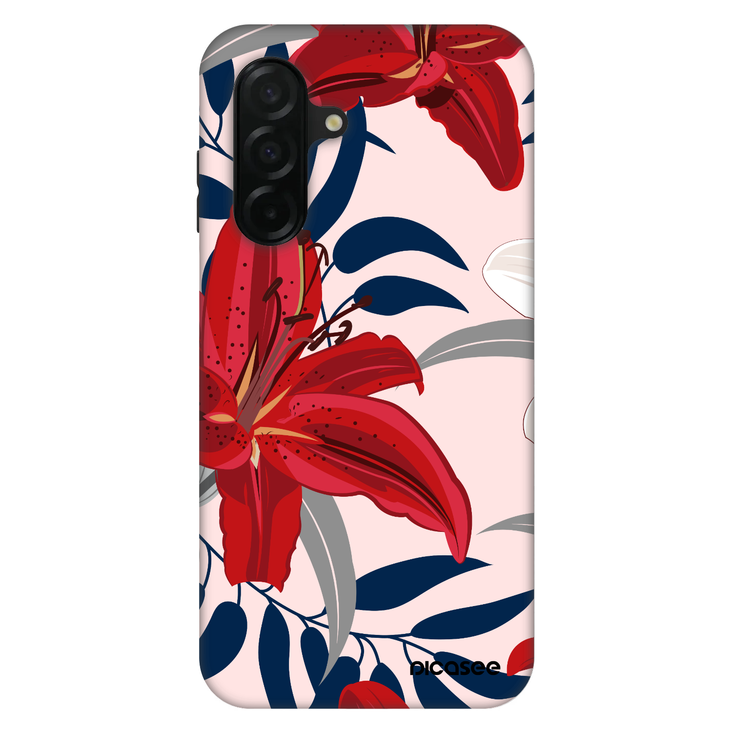 Picasee Fashion Case pre Samsung Galaxy A26 5G A266B - Red Lily