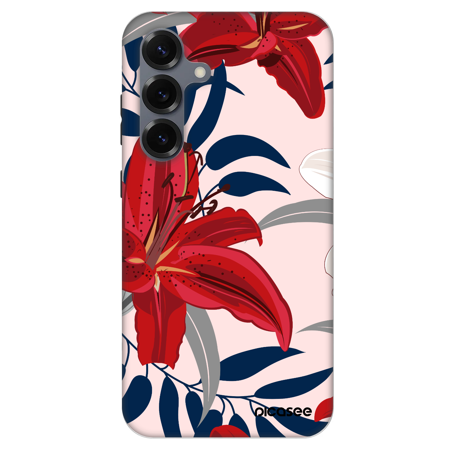 Picasee Fashion Case PowerShare pro Samsung Galaxy S25+ 5G - Red Lily