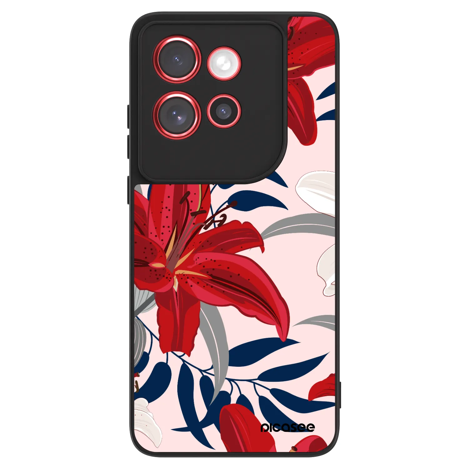 Picasee ULTIMATE CASE pro Motorola Edge 60 Neo 5G - Red Lily