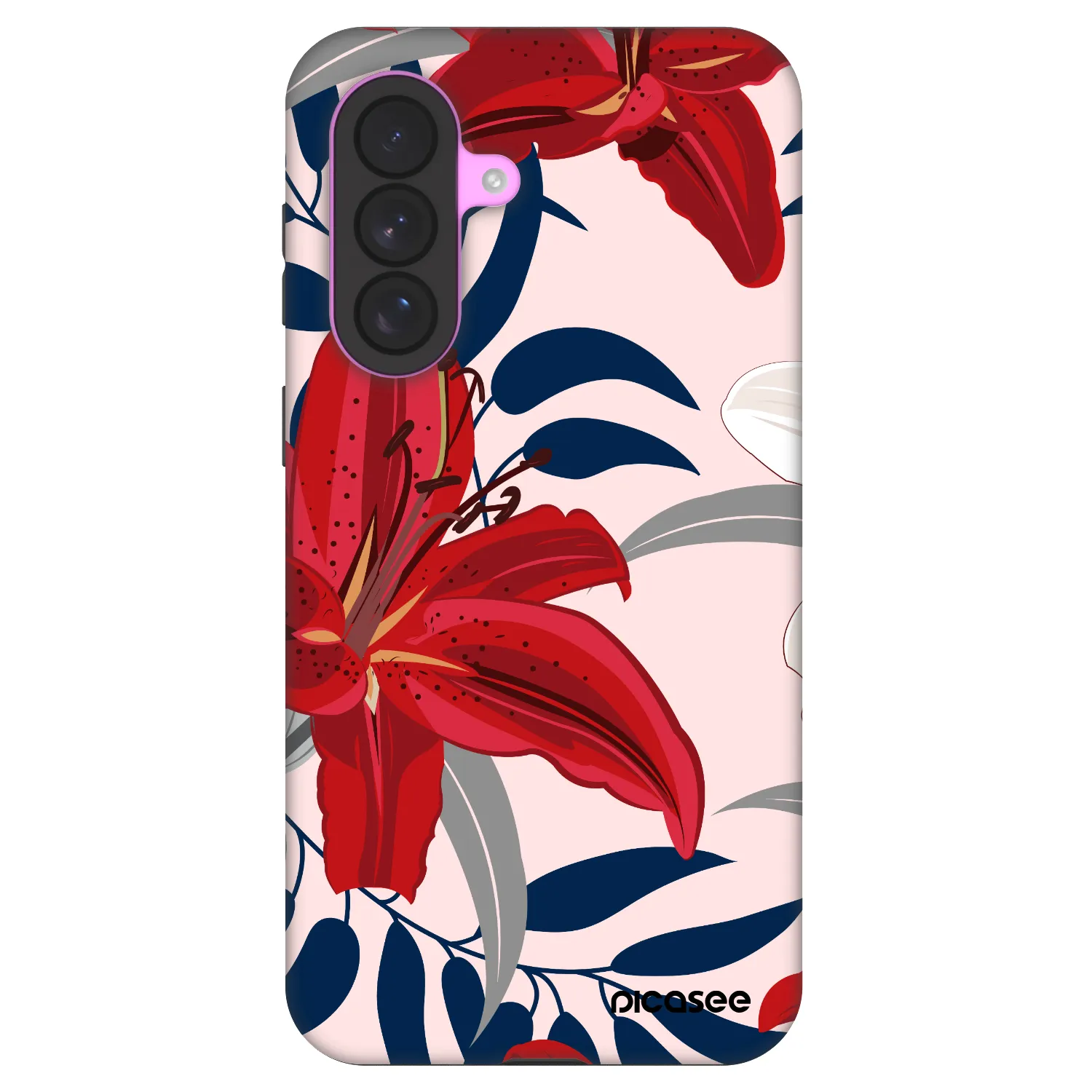 Picasee Fashion Case pre Samsung Galaxy A37 - Red Lily