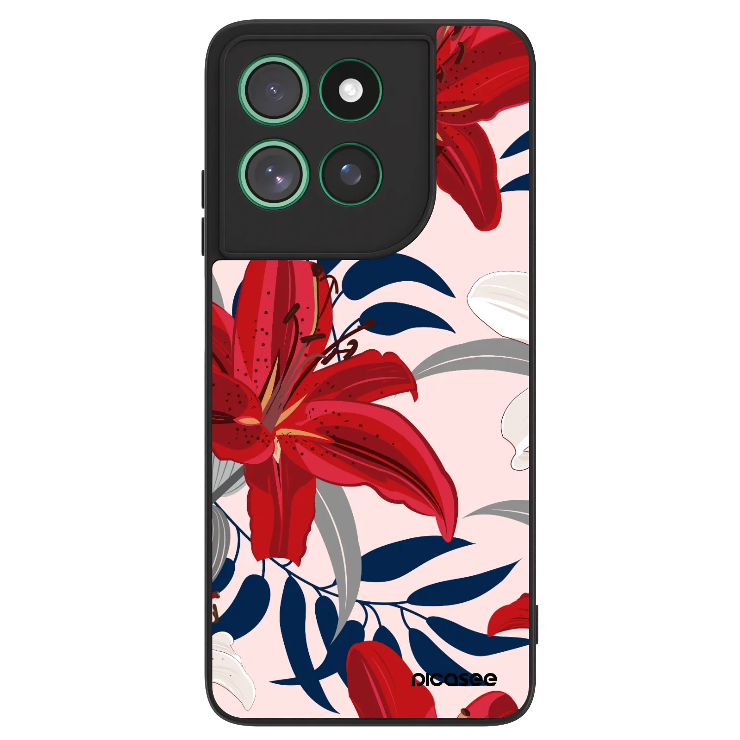 Picasee ULTIMATE CASE pro Motorola Moto G57 Power - Red Lily