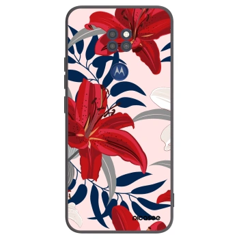 Obal pre Motorola Moto G9 Play - Red Lily