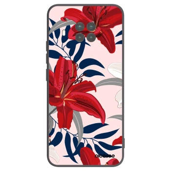 Picasee silikónový čierny obal pre Xiaomi Mi 10T Lite - Red Lily