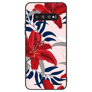 Obal pre Samsung Galaxy S10 G973 - Red Lily
