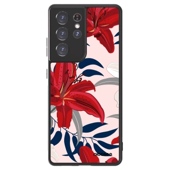 Obal pre Samsung Galaxy S21 Ultra 5G G998B - Red Lily