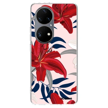 Obal pre Huawei P50 - Red Lily