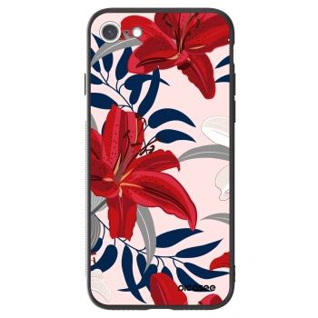 Picasee ULTIMATE CASE pro Apple iPhone SE 2020 - Red Lily