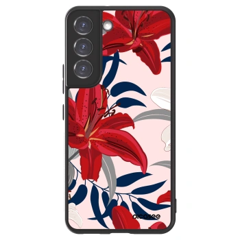 Picasee ULTIMATE CASE pro Samsung Galaxy S22 5G - Red Lily