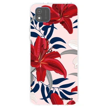 Picasee silikónový prehľadný obal pre Realme C11 (2021) - Red Lily