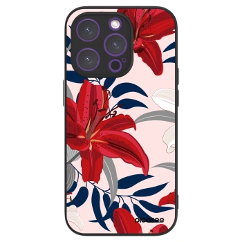Picasee ULTIMATE CASE MagSafe pro Apple iPhone 14 Pro - Red Lily