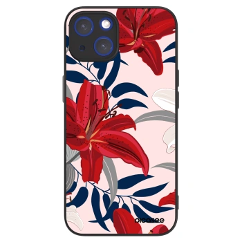 Picasee ULTIMATE CASE MagSafe pro Apple iPhone 14 - Red Lily