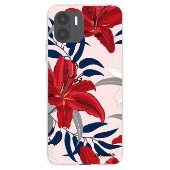 Picasee silikónový prehľadný obal pre Xiaomi Redmi A2 - Red Lily