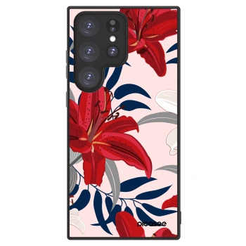 Picasee ULTIMATE CASE PowerShare pro Samsung Galaxy S23 Ultra 5G - Red Lily