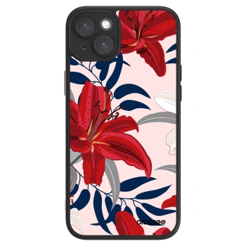 Picasee ULTIMATE CASE pro Apple iPhone 15 Plus - Red Lily