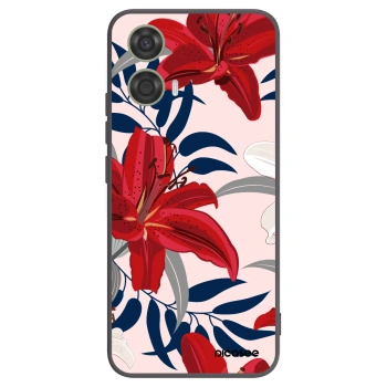 Obal pre Motorola Moto G24 - Red Lily