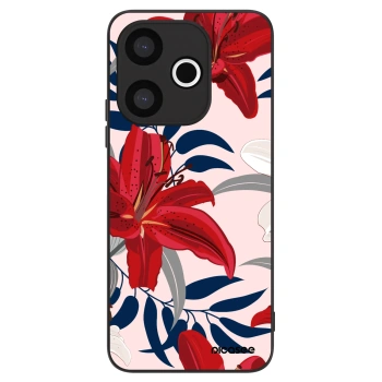 Obal pre Xiaomi Redmi 13 4G - Red Lily