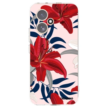 Picasee silikónový prehľadný obal pre Honor 400 5G - Red Lily