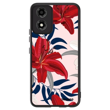 Obal pre Motorola Moto E14 - Red Lily
