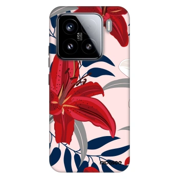 Obal pre Xiaomi 15 - Red Lily