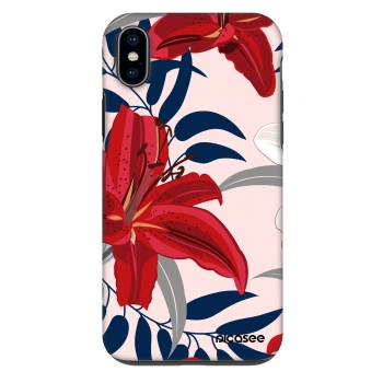 Obal pre Apple iPhone XS Max - Red Lily