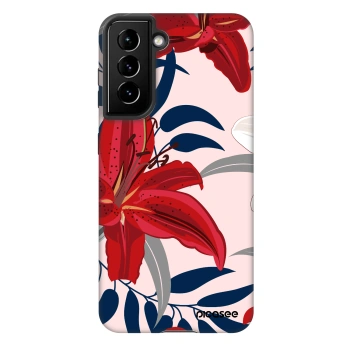 Obal pre Samsung Galaxy S22 5G - Red Lily