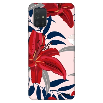 Obal pre Samsung Galaxy A71 A715F - Red Lily