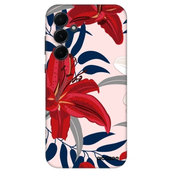 Obal pre Samsung Galaxy A55 5G A556B - Red Lily
