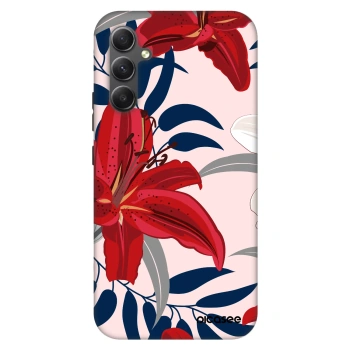 Obal pre Samsung Galaxy A34 5G A346B - Red Lily