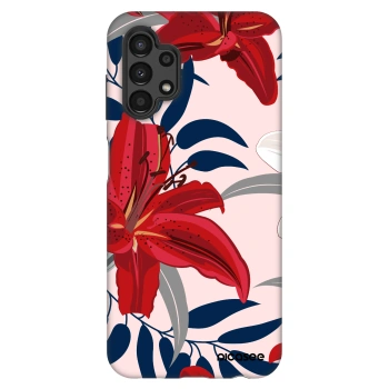 Obal pre Samsung Galaxy A13 4G A135 - Red Lily