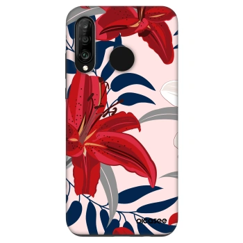 Obal pre Huawei P30 Lite - Red Lily