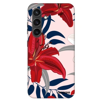 Obal pre Samsung Galaxy S24+ S926B 5G - Red Lily