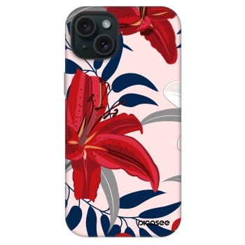 Obal pre Apple iPhone 14 Plus - Red Lily